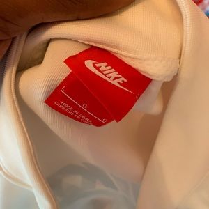 Nike track suit hemmed pants size large